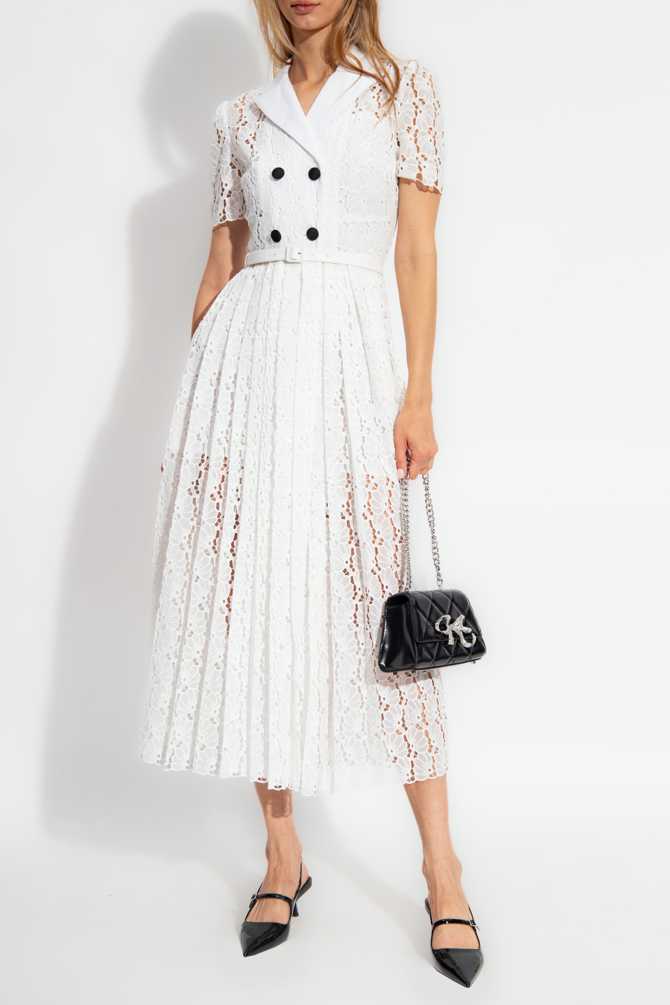 Self Portrait Lace dress | Women's Clothing | long sleeved t